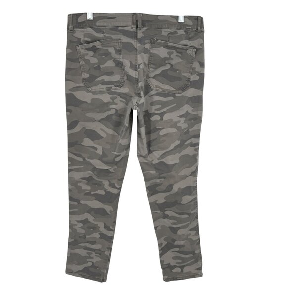 Democracy "Ab"Technology Camouflage Multi-pocket Pants Gray Size 10 - Picture 4 of 9